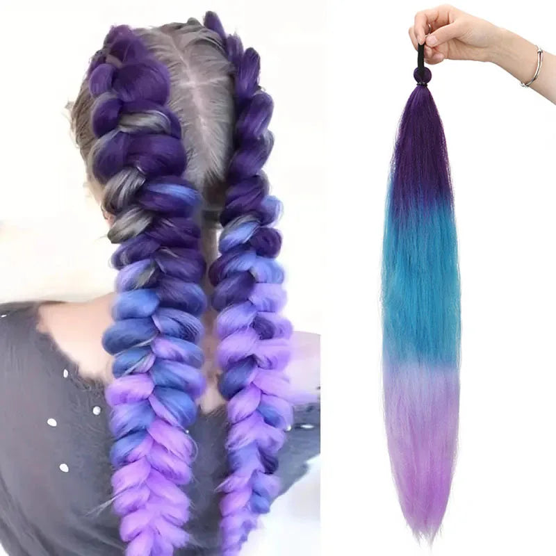 26 Inch Straight Ponytail Extension