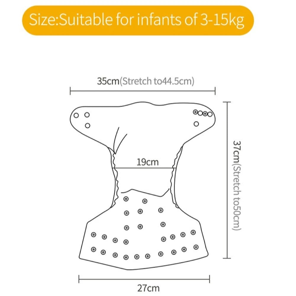 Reusable Pocket Cloth Diaper