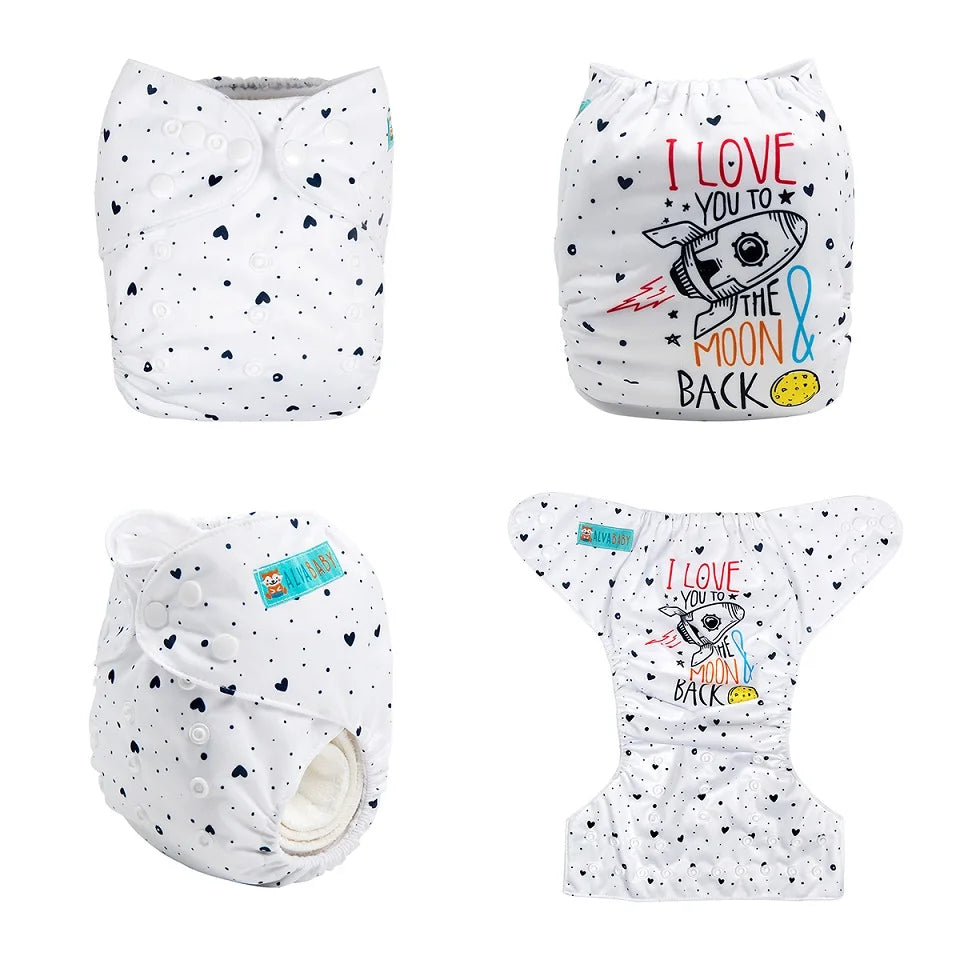 Washable Reusable Cloth Diaper