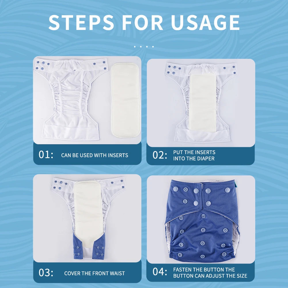 Reusable Waterproof Cloth Diaper