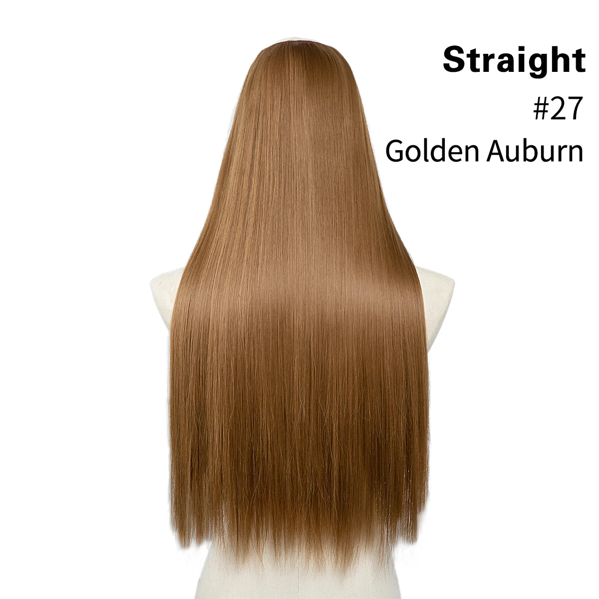 U Part Clip In Hair Extension Long Straight Natural Thick