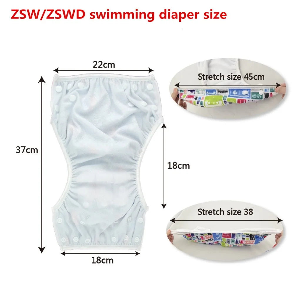 Big Size Reusable Swim Diaper