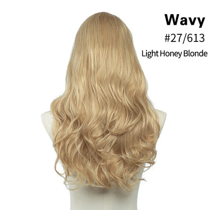 U Part Clip In Hair Extension Long Straight Natural Thick