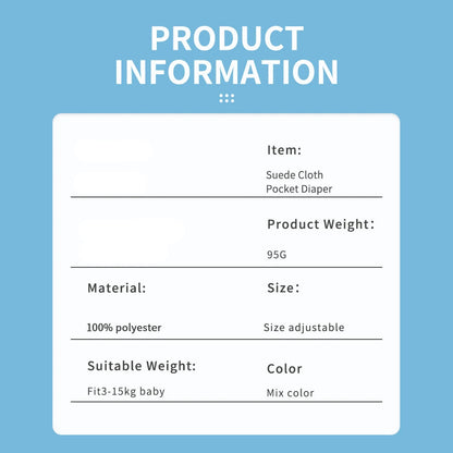 Reusable Waterproof Cloth Diaper