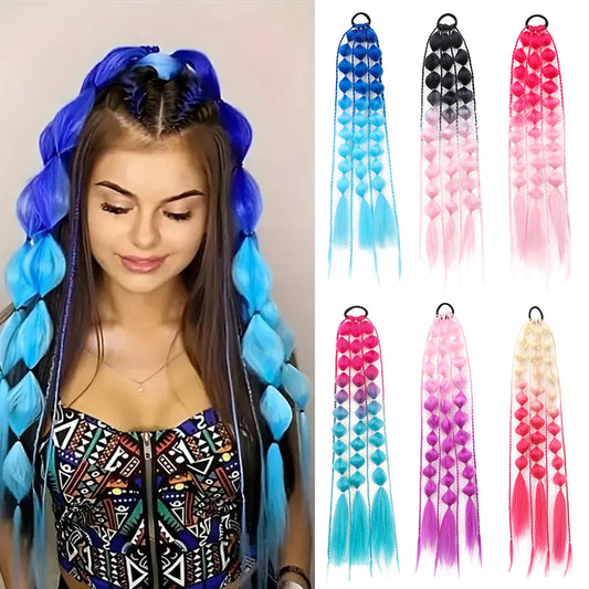 Synthetic Braided Hairpiece