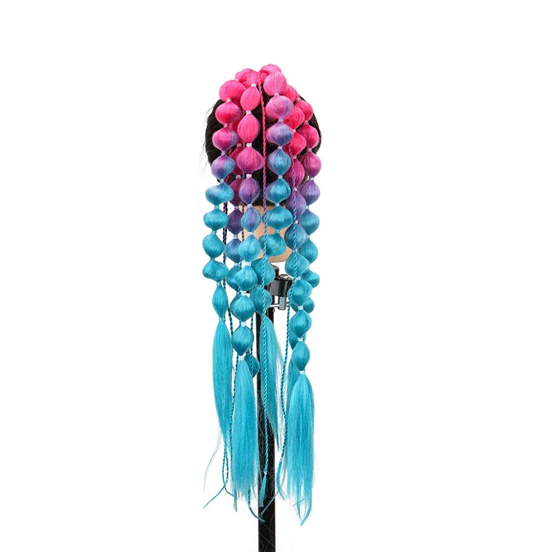 Synthetic Braided Hairpiece