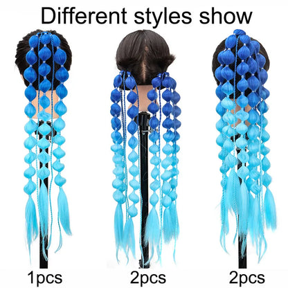 Synthetic Braided Hairpiece