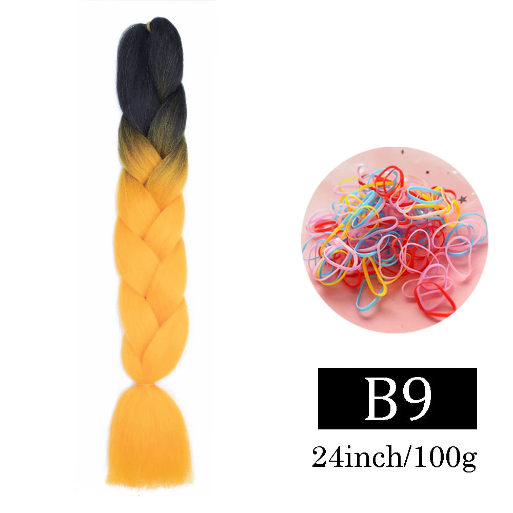 24 Inch Jumbo Braids Synthetic Hair