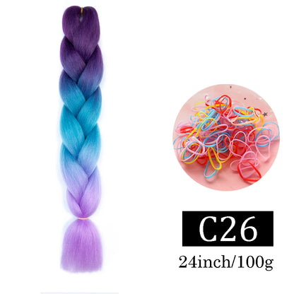 24 Inch Jumbo Braids Synthetic Hair