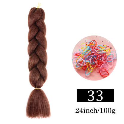 24 Inch Jumbo Braids Synthetic Hair