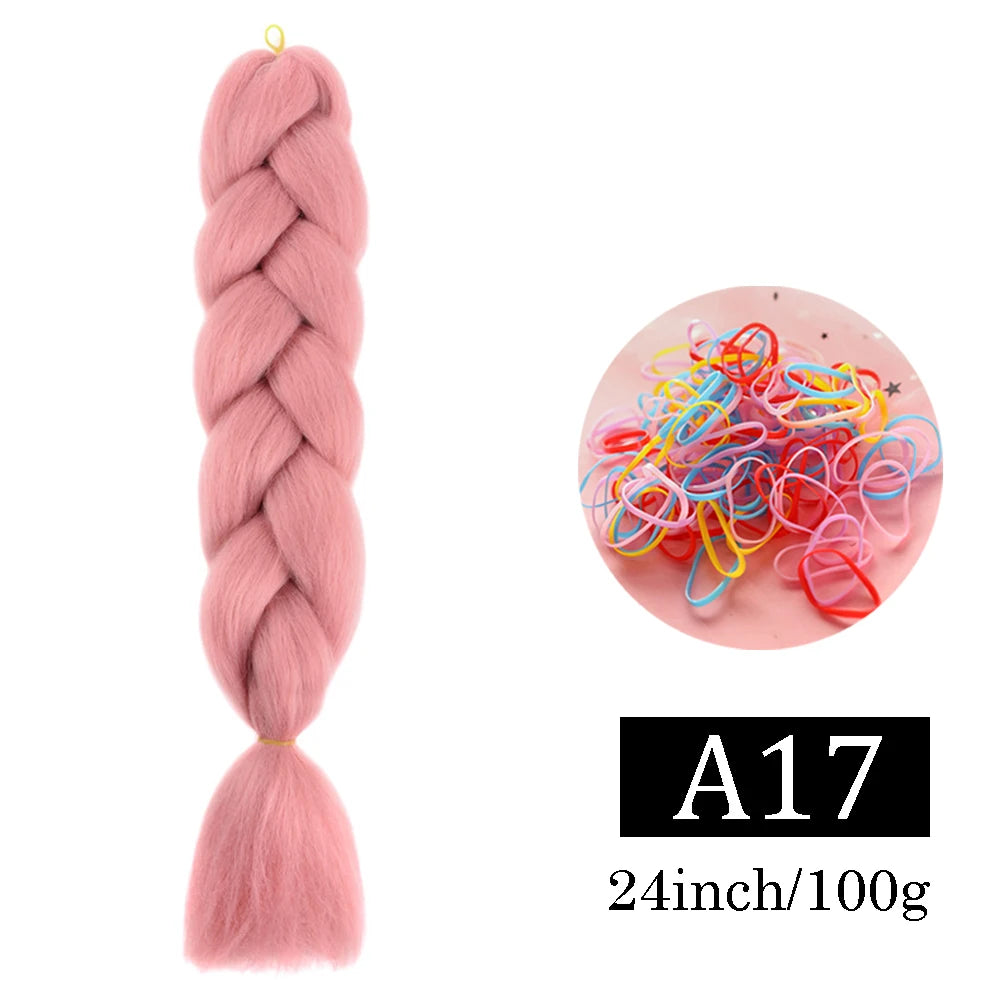 24 Inch Jumbo Braids Synthetic Hair