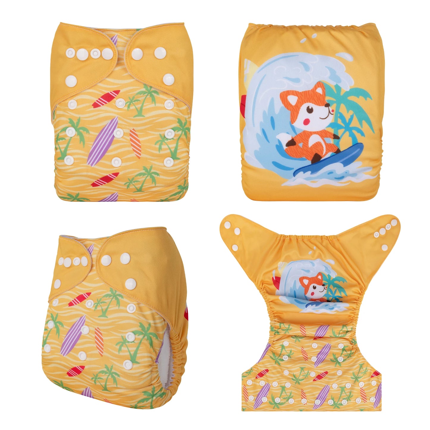 Reusable Digital Pocket Cloth Diaper