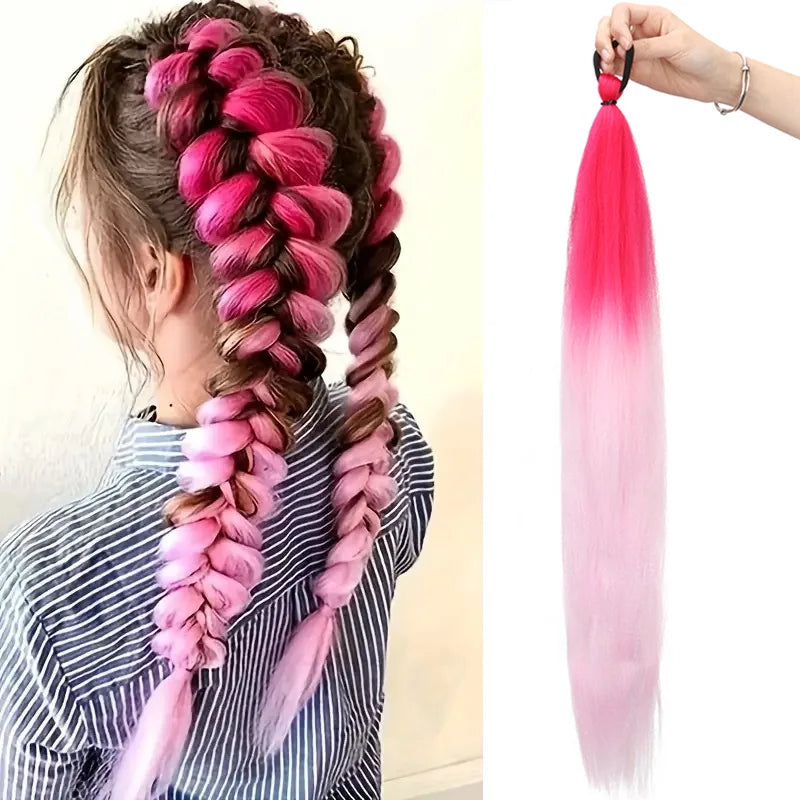 26 Inch Straight Ponytail Extension