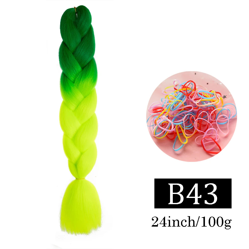 24 Inch Jumbo Braids Synthetic Hair