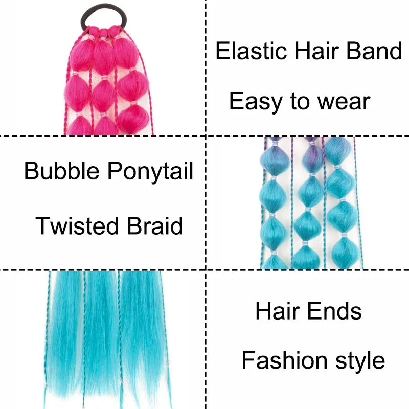 Synthetic Braided Hairpiece