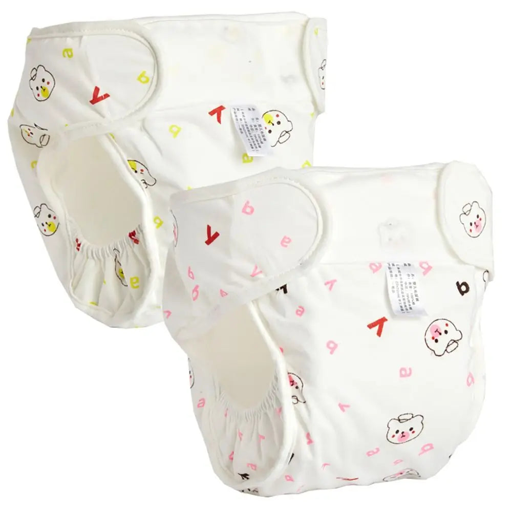 Adjustable Pure Cotton Reusable Cloth Diaper