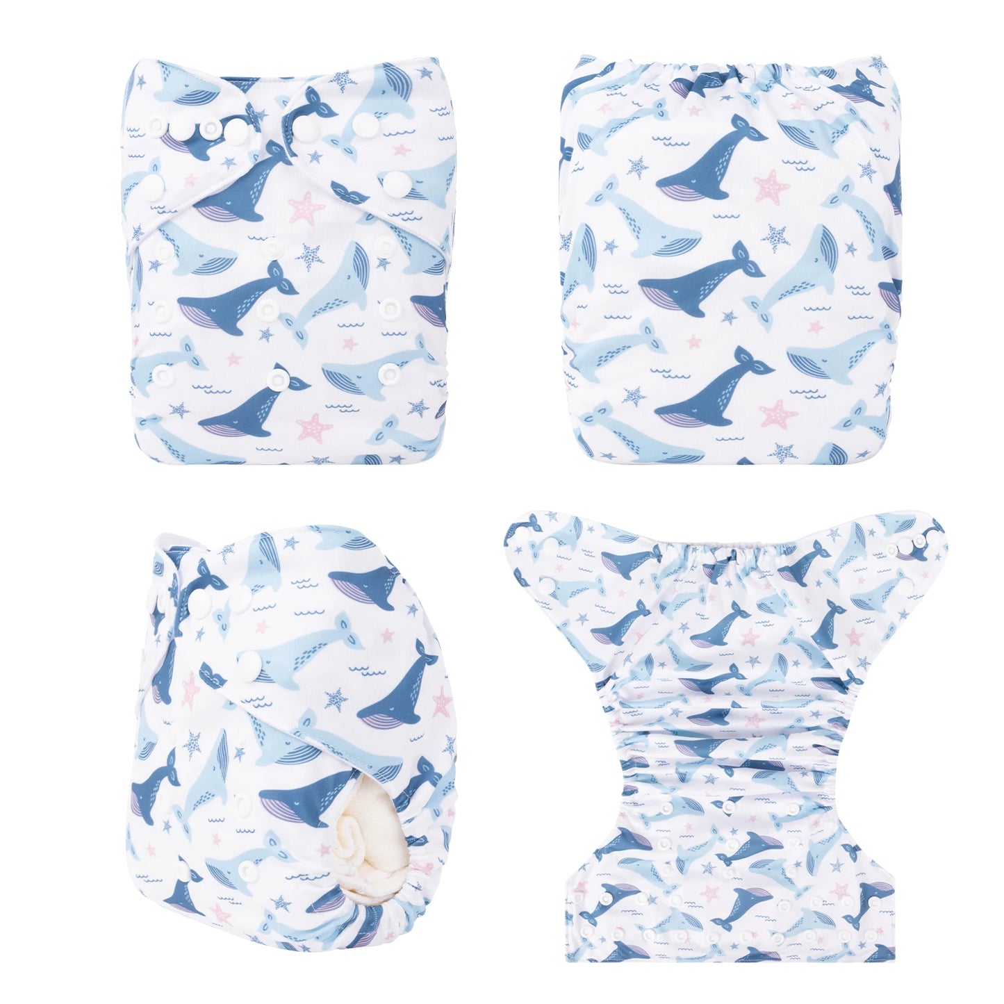 Reusable Digital Pocket Cloth Diaper