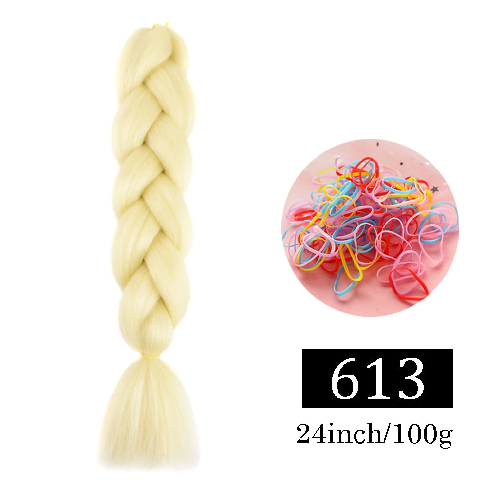 24 Inch Jumbo Braids Synthetic Hair