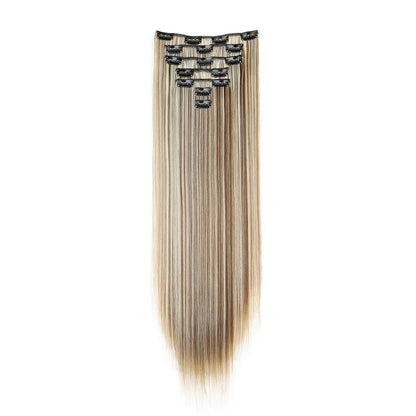24 Inch Clip In Hair Extensions Set