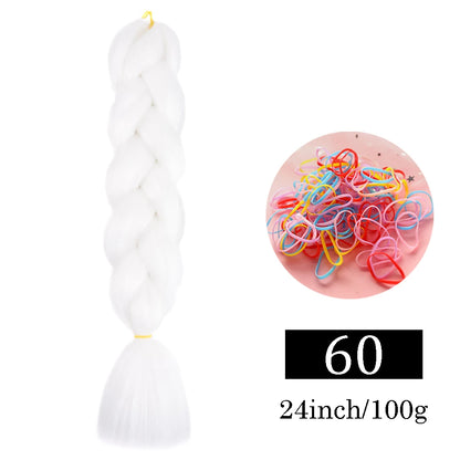 24 Inch Jumbo Braids Synthetic Hair