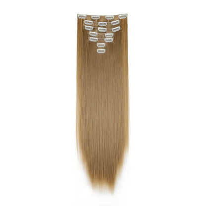 24 Inch Clip In Hair Extensions Set