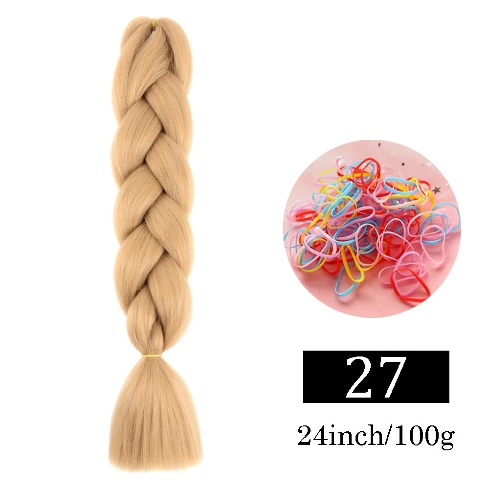 24 Inch Jumbo Braids Synthetic Hair