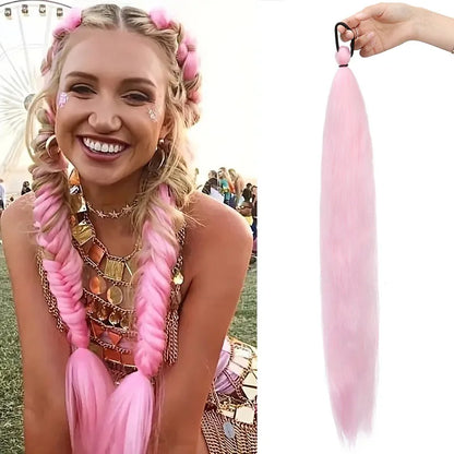 26 Inch Straight Ponytail Extension