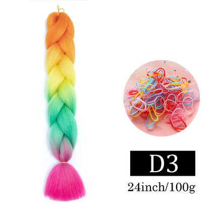 24 Inch Jumbo Braids Synthetic Hair