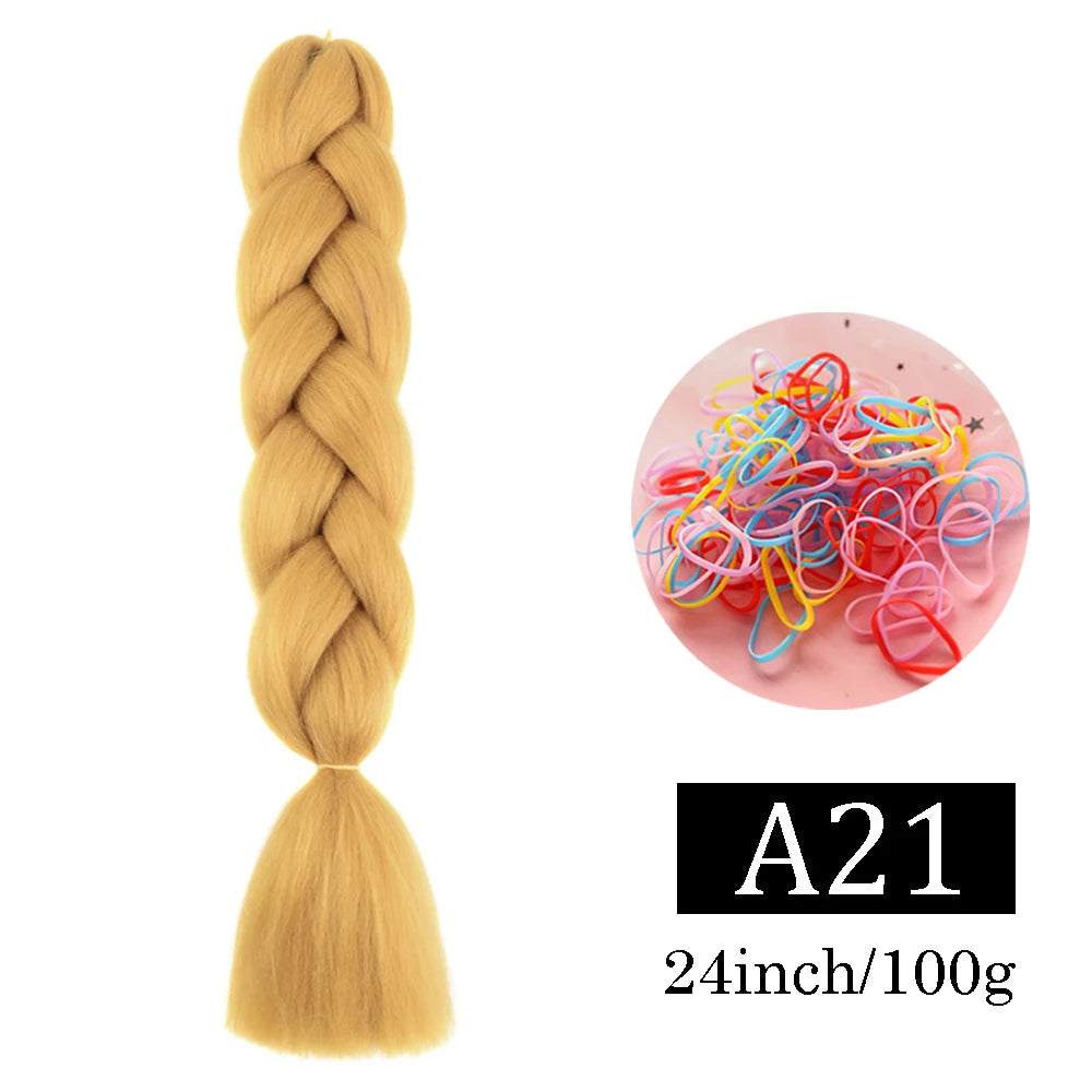 24 Inch Jumbo Braids Synthetic Hair