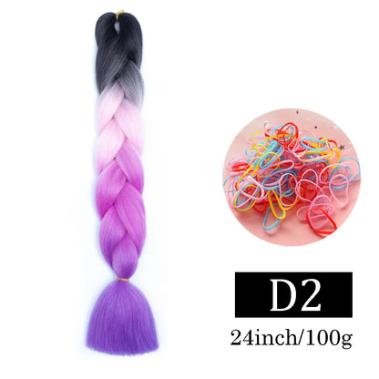 24 Inch Jumbo Braids Synthetic Hair