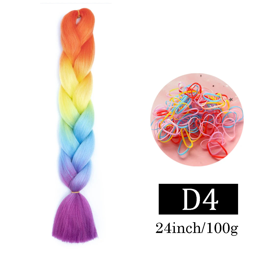 24 Inch Jumbo Braids Synthetic Hair