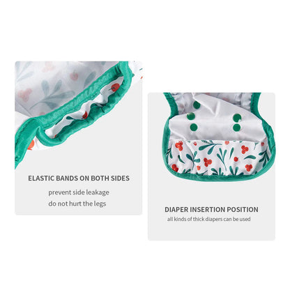 Cute Cartoon Newborn Diaper