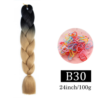 24 Inch Jumbo Braids Synthetic Hair