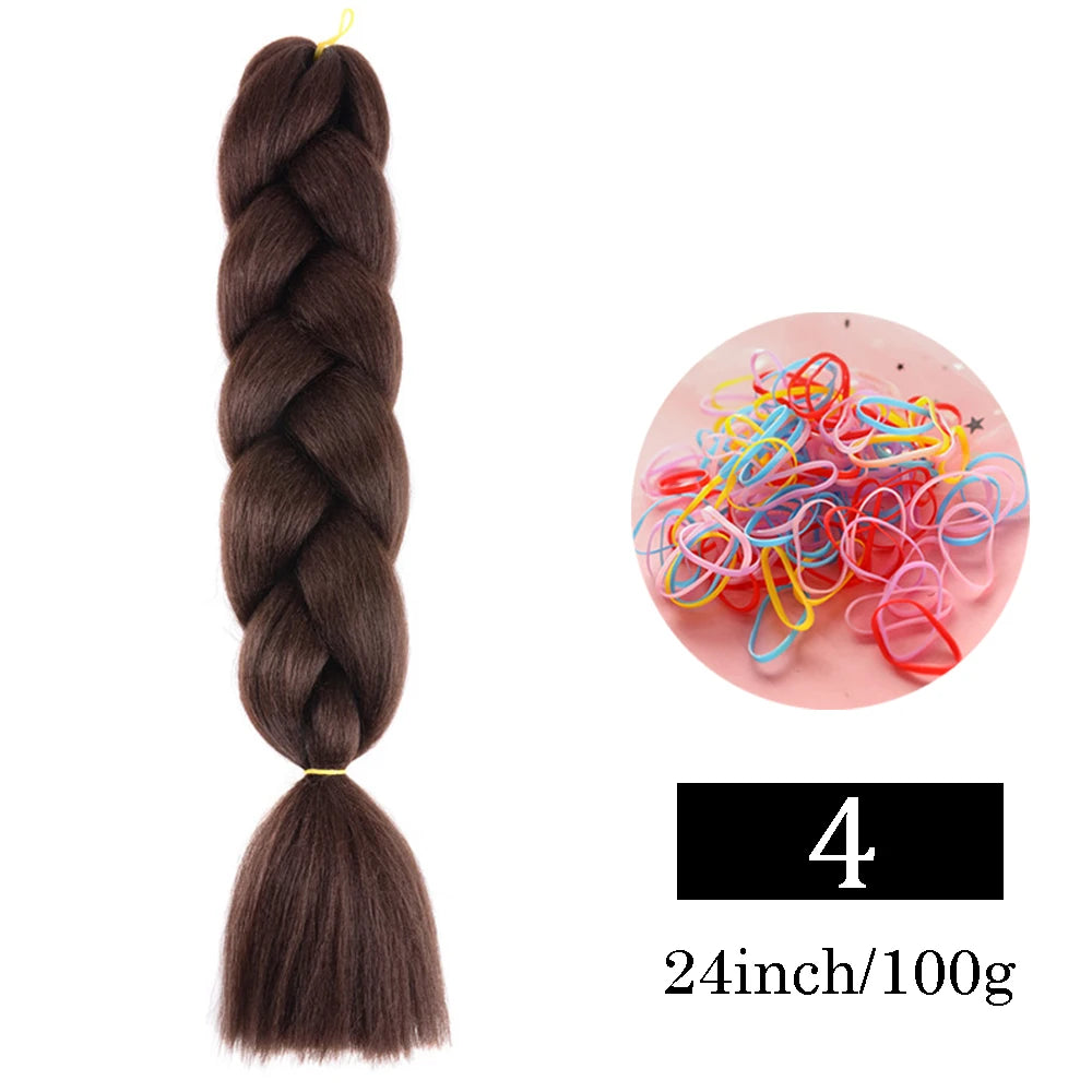 24 Inch Jumbo Braids Synthetic Hair