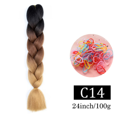 24 Inch Jumbo Braids Synthetic Hair