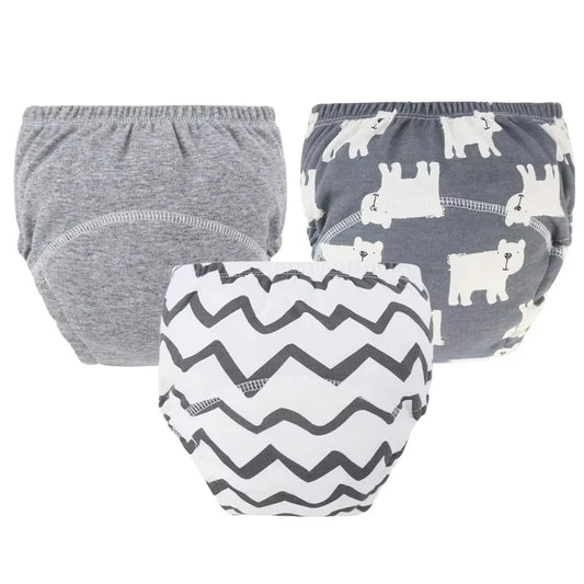 Cartoon Diaper Pants Set