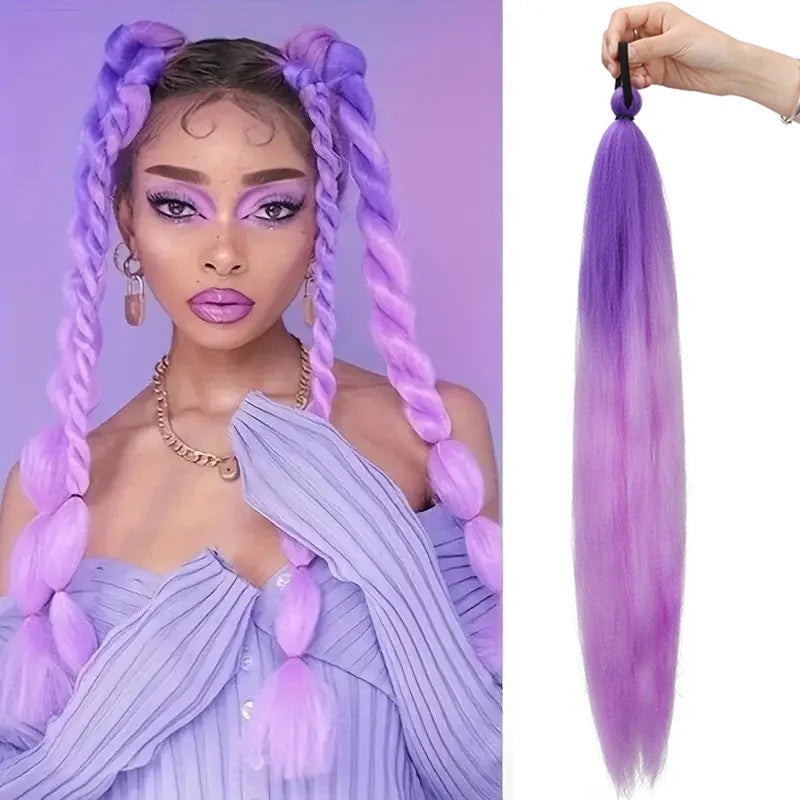 26 Inch Straight Ponytail Extension