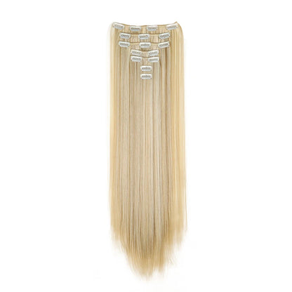 24 Inch Clip In Hair Extensions Set