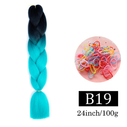 24 Inch Jumbo Braids Synthetic Hair