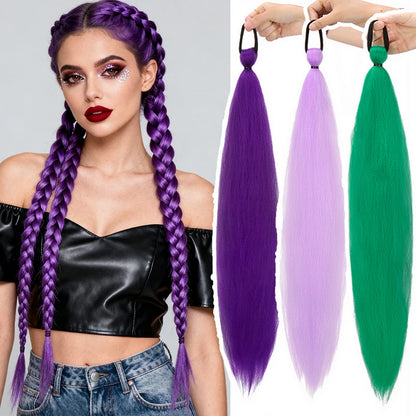 26 Inch Straight Ponytail Extension