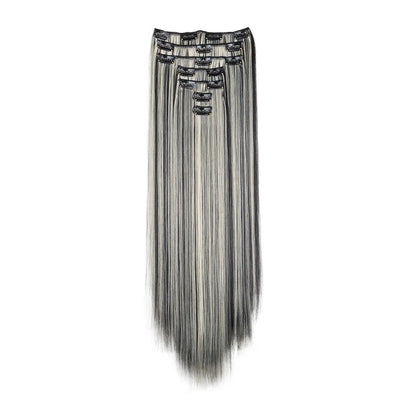 24 Inch Clip In Hair Extensions Set