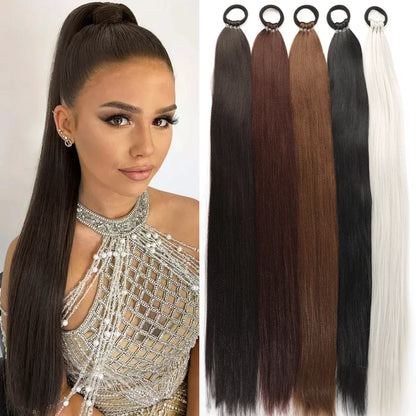 Synthetic Elastic Hair Rope