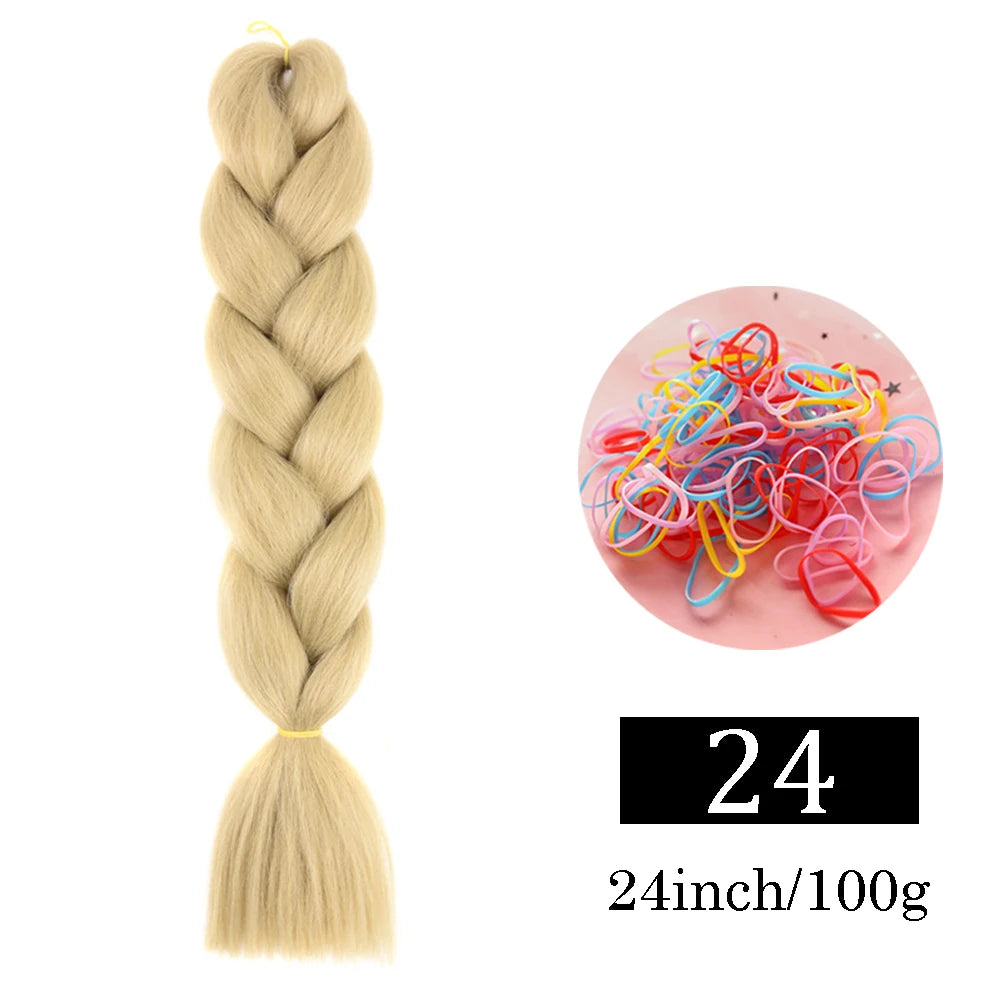 24 Inch Jumbo Braids Synthetic Hair