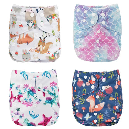 Big Reusable Pocket Cloth Diaper