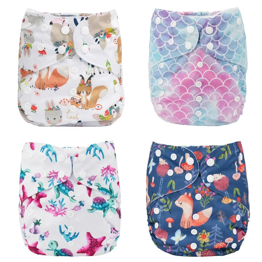 Big Reusable Pocket Cloth Diaper