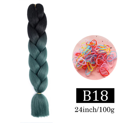 24 Inch Jumbo Braids Synthetic Hair