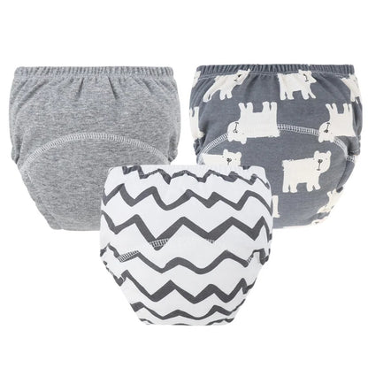 Cartoon Diaper Pants Set