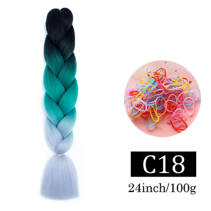 24 Inch Jumbo Braids Synthetic Hair