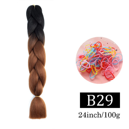 24 Inch Jumbo Braids Synthetic Hair