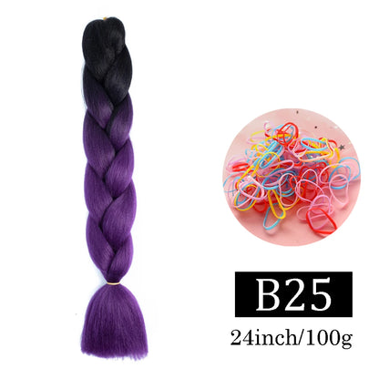 24 Inch Jumbo Braids Synthetic Hair